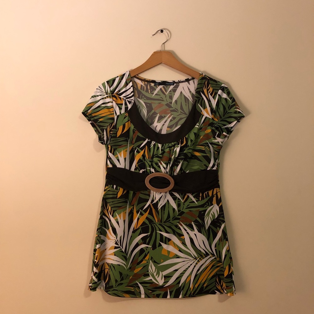 Fun Green Summer Blouse